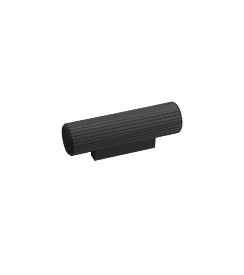Black AVANTI T-bar furniture knob designer handle