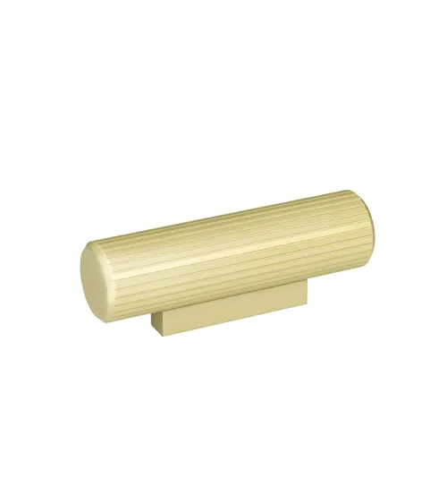 Matt gold AVANTI T-bar furniture knob designer handle