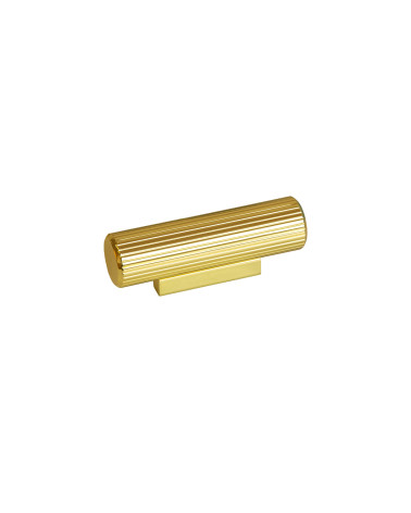 Polished gold AVANTI T-bar furniture knob designer handle