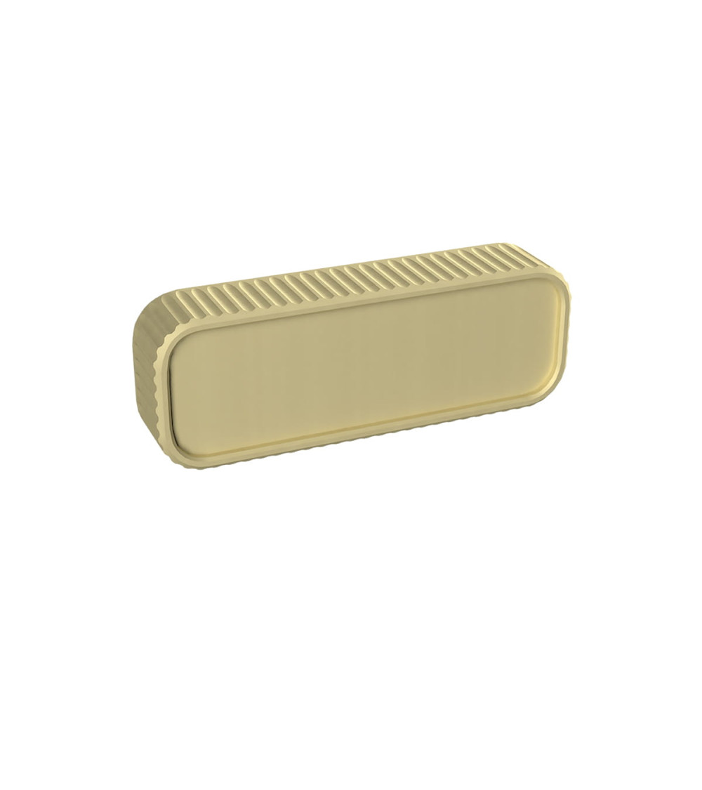 WEGA designer matt gold furniture handle