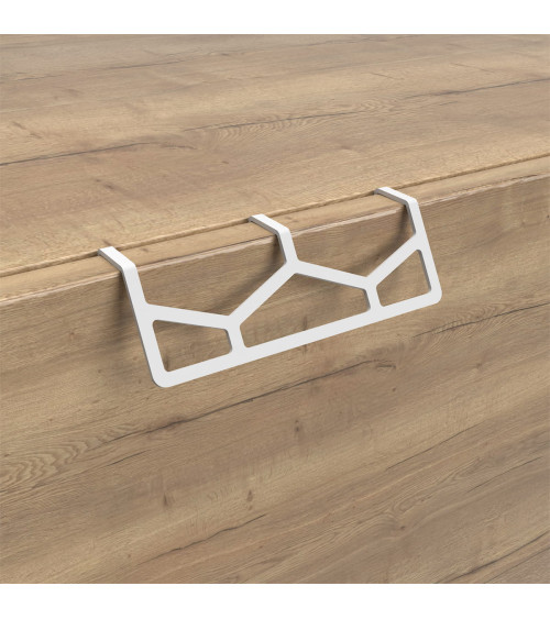PRATO designer white furniture handle