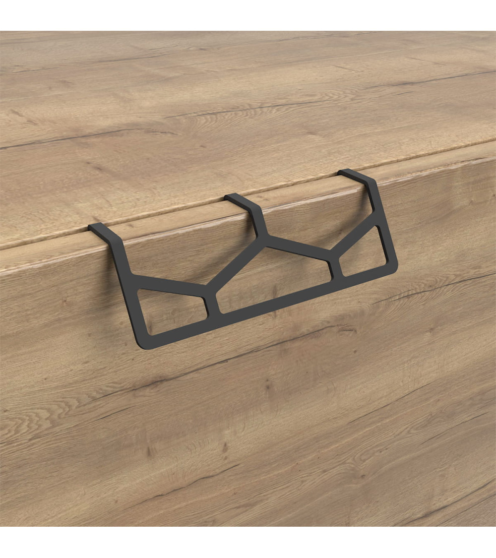 PRATO designer anthracite furniture handle