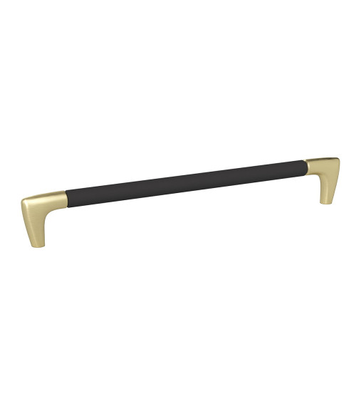 ALAMBRE matt black/matt gold furniture handle design handle