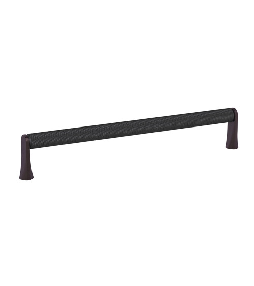 NATALE textured black anode/titanium furniture handle designer pull