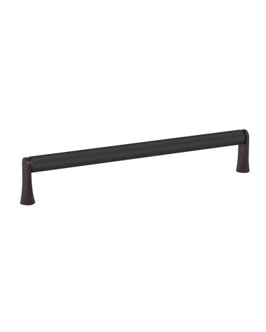 NATALE textured black anode/titanium furniture handle designer pull