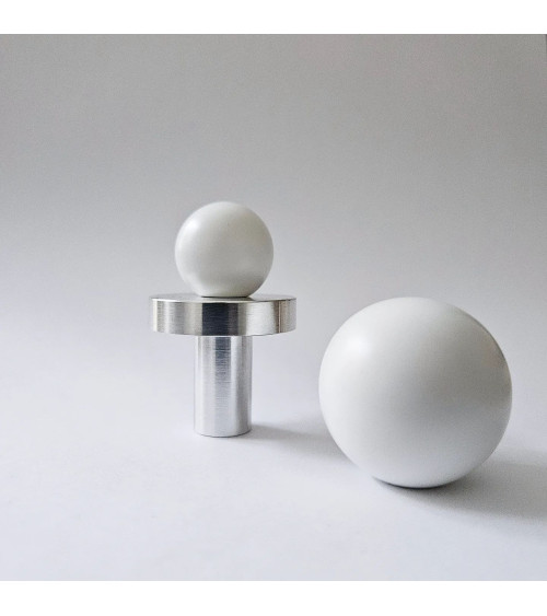 POLA WHITE brass furniture knob design handle