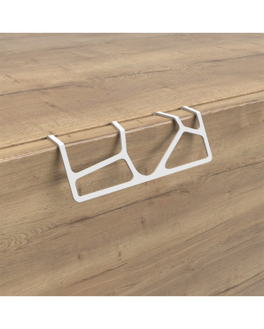 PRATO-1 designer furniture handle in white