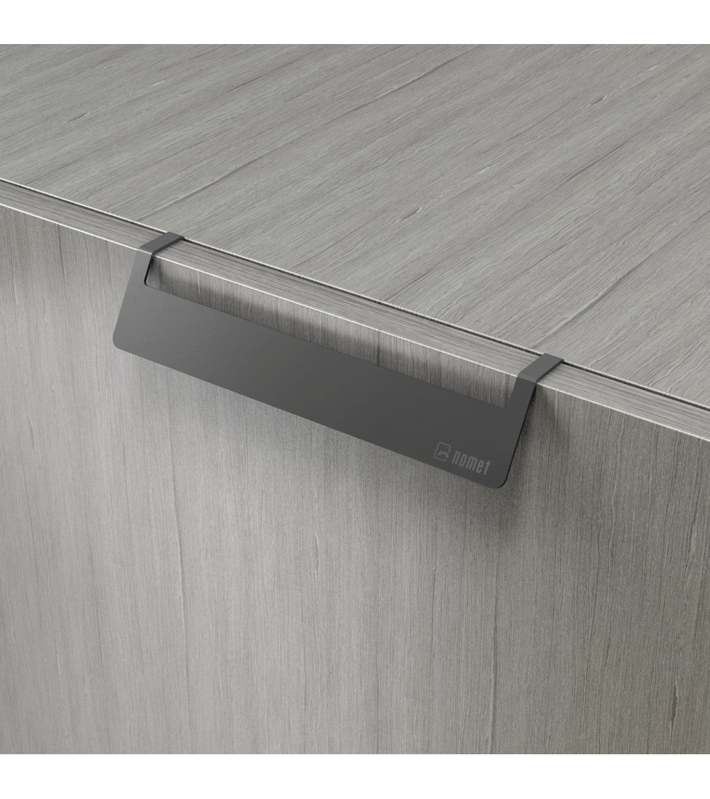 PRATO-2 designer furniture handle in anthracite