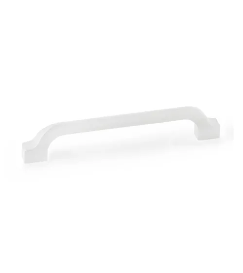 White gloss furniture handle TORRE designer handle
