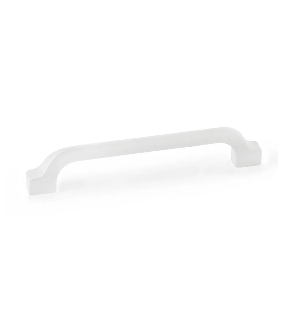 White gloss furniture handle TORRE designer handle