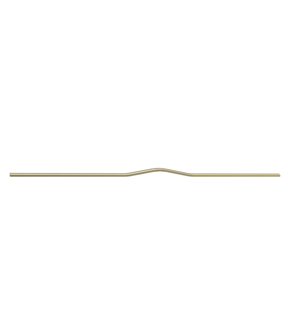 Gold anodised furniture handle APRO designer handle