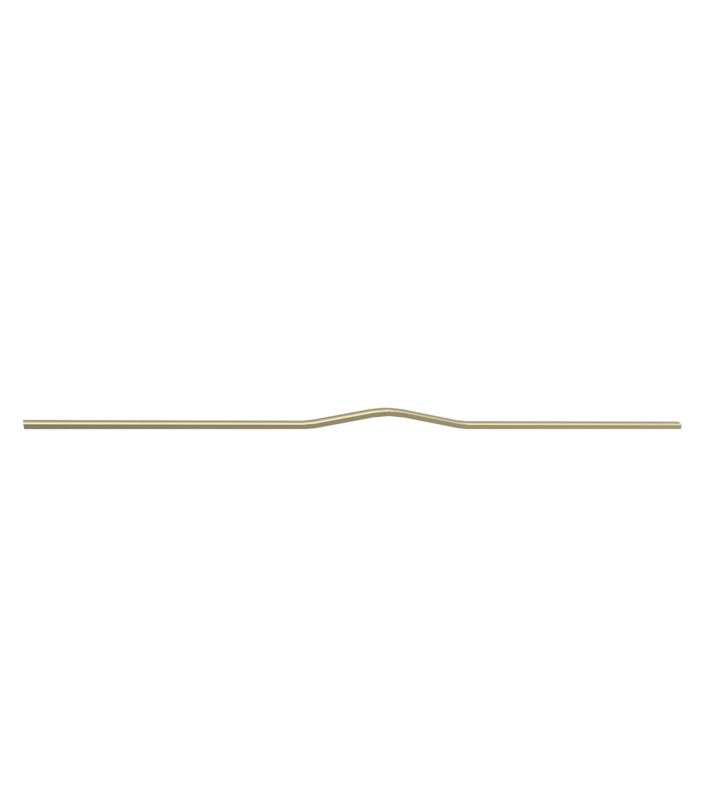 Gold anodised furniture handle APRO designer handle