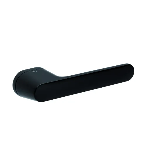Black oval door handle VS MAGIC - designer handle