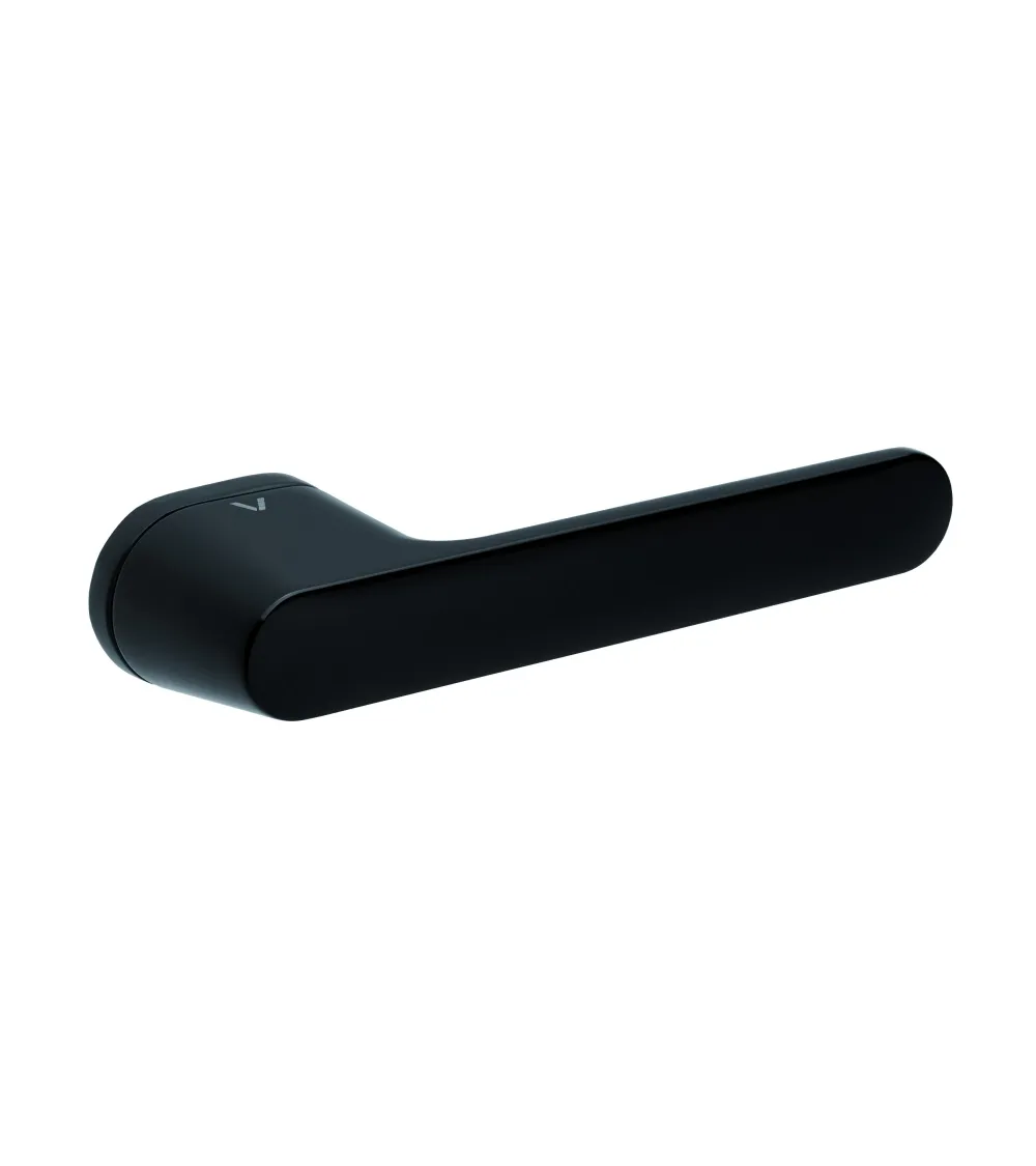 Black oval door handle VS MAGIC - designer handle