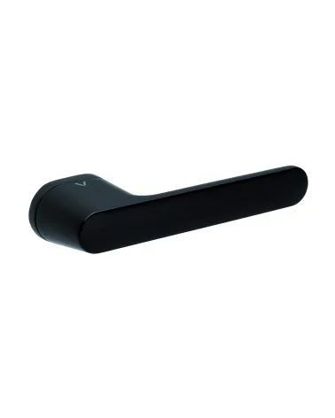 Black oval door handle VS MAGIC - designer handle