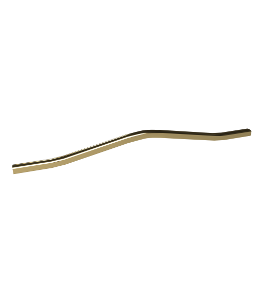 Polished gold furniture handle APRO-1 designer handle