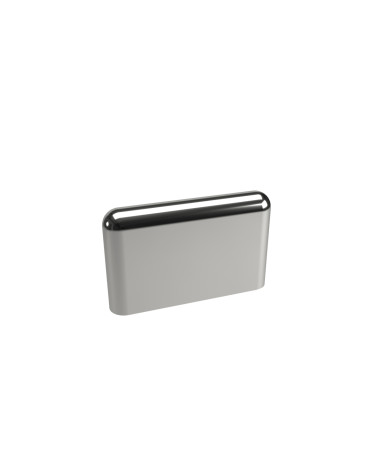 Polished chrome furniture handle NOX-1 designer handle