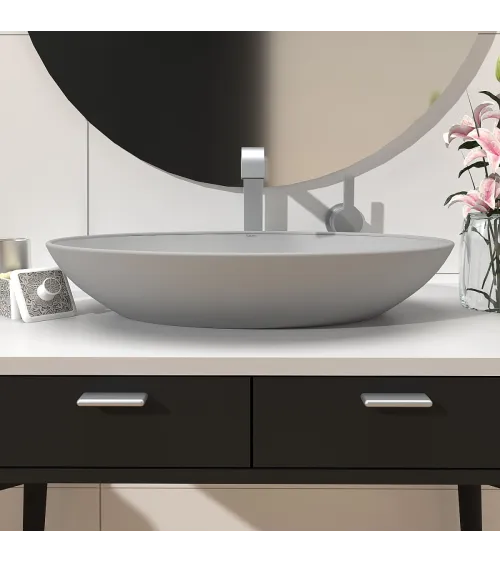 NOX-1 satin chrome furniture handle design handle