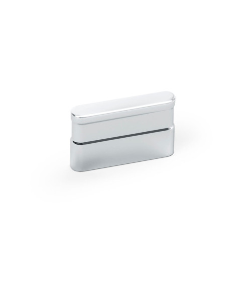 FONDO designer furniture handle in polished chrome