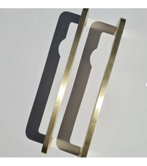Brass furniture handle ISA DOT designer handle