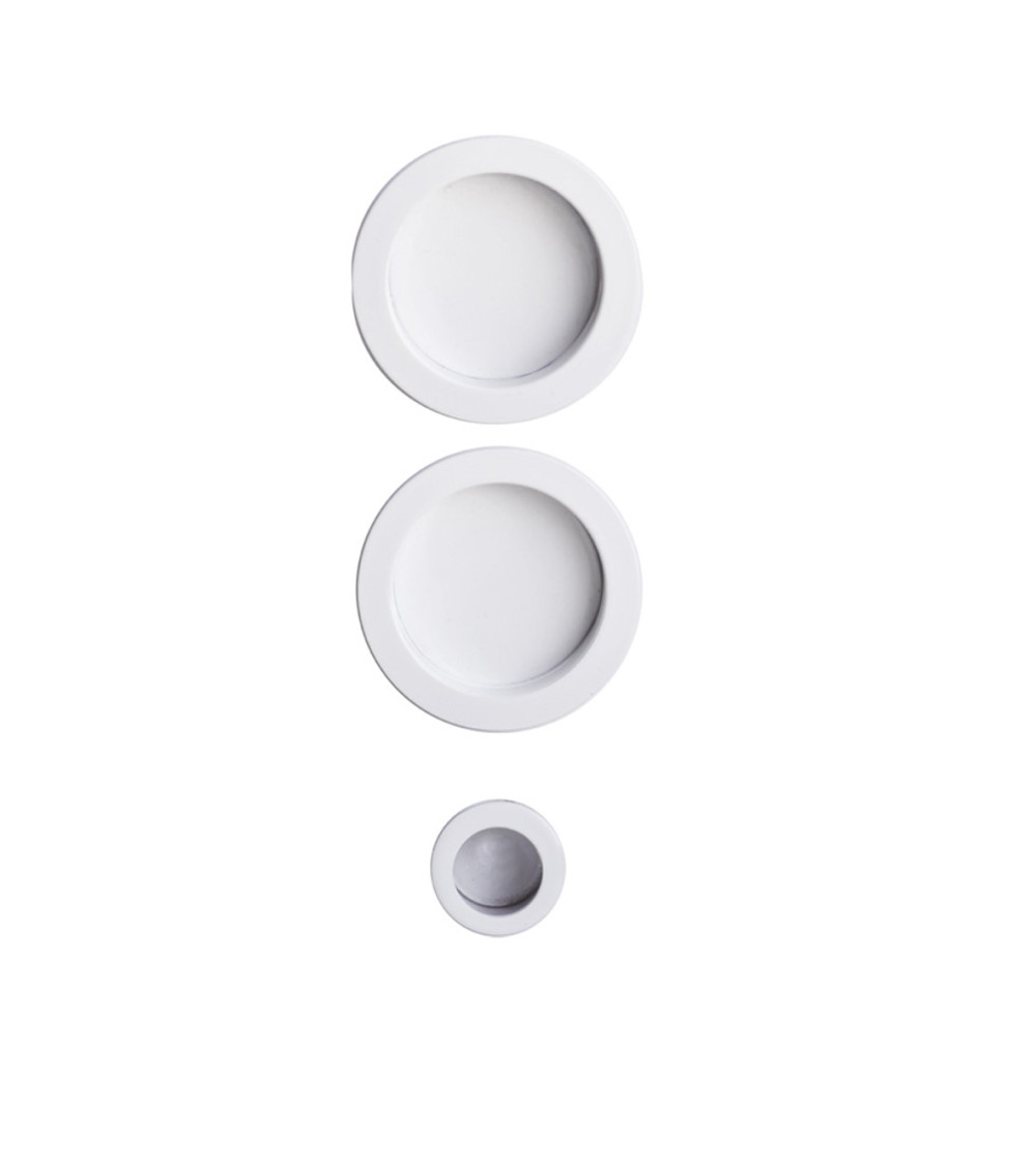 Modern style flush pull for sliding door with finger pull design handle