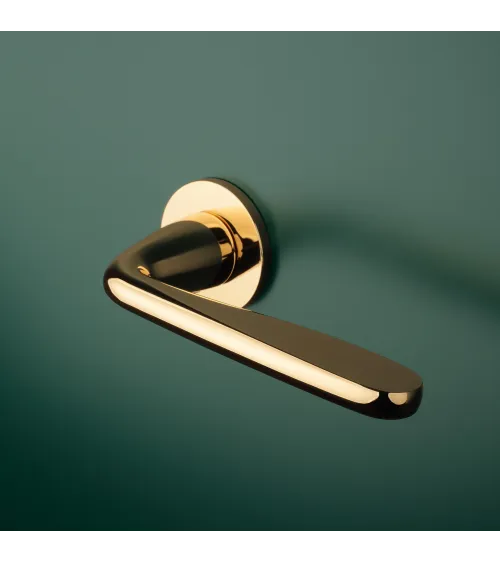 HIACYNTA polished gold door handle designer handle