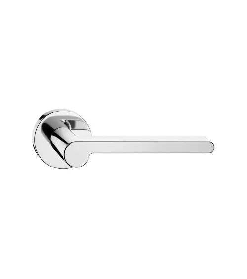 Polished chrome Pandora door handle design handle