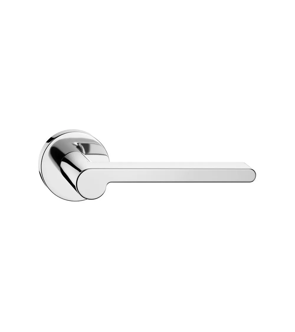 Polished chrome Pandora door handle design handle