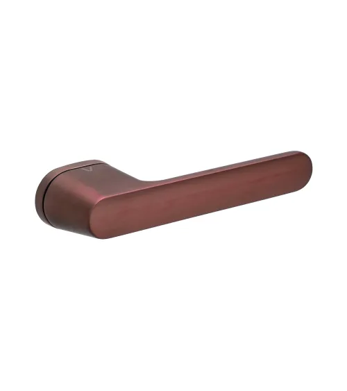 Copper oval door handle VS MAGIC - designer ironmongery