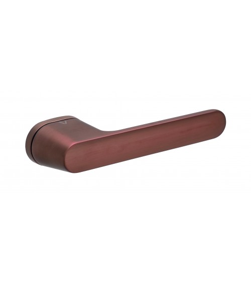 Copper oval door handle VS MAGIC - designer ironmongery
