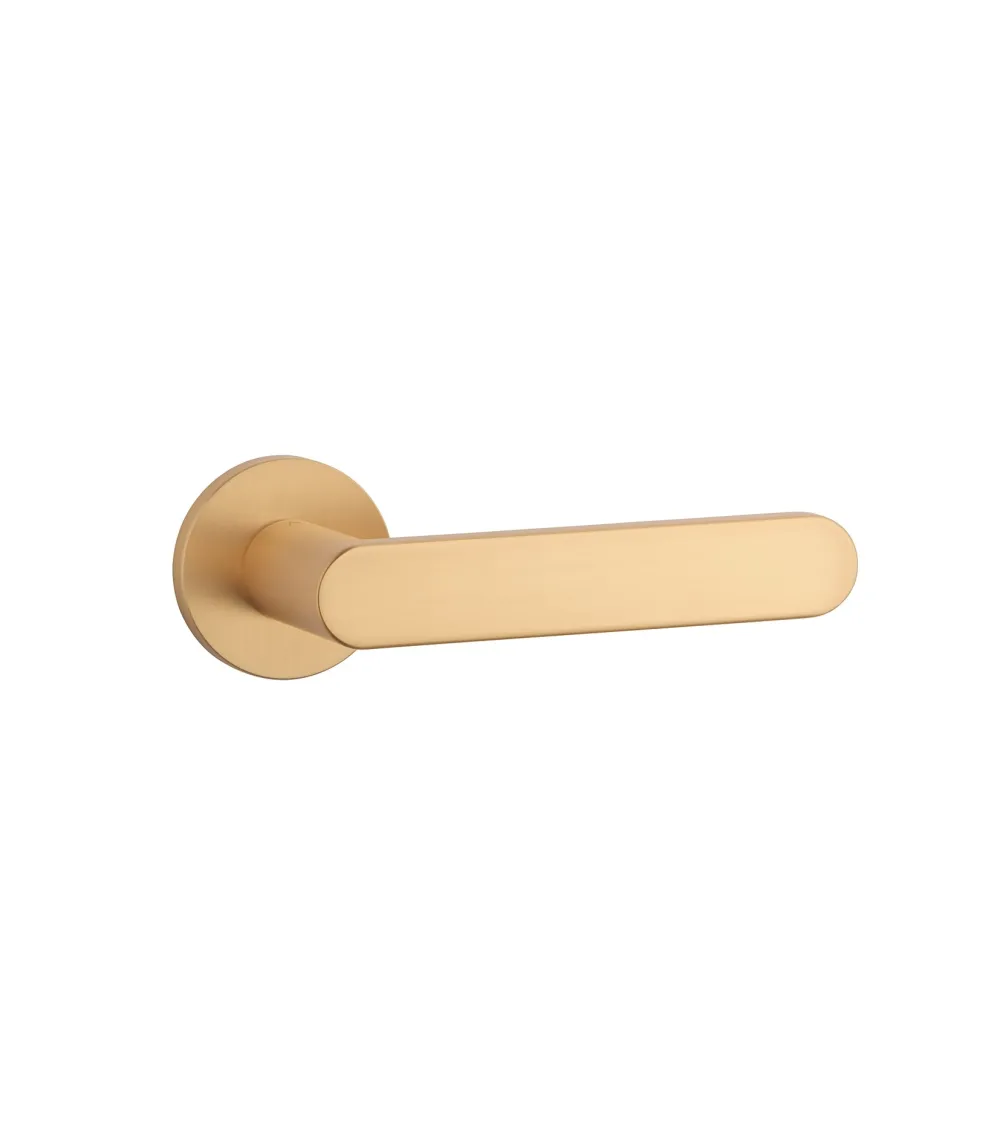 Matt gold ALORA door handle design handle