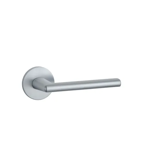 Satin chrome KALMIA door handle design handle