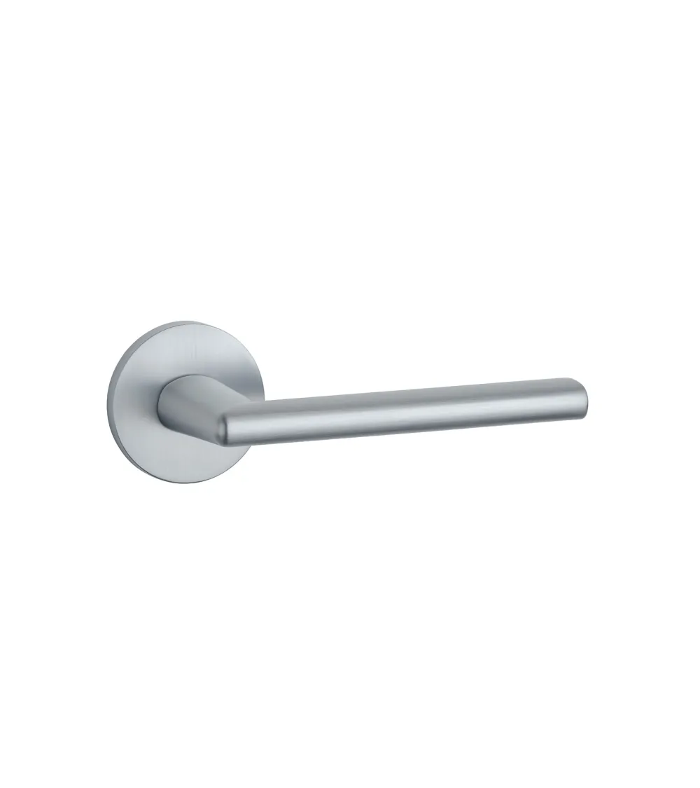 Satin chrome KALMIA door handle design handle