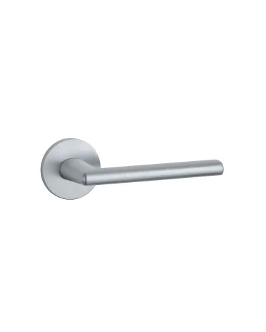 Satin chrome KALMIA door handle design handle