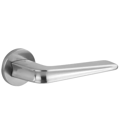 RADIUS satin chrome door handle designer handle