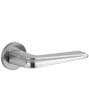 RADIUS satin chrome door handle designer handle