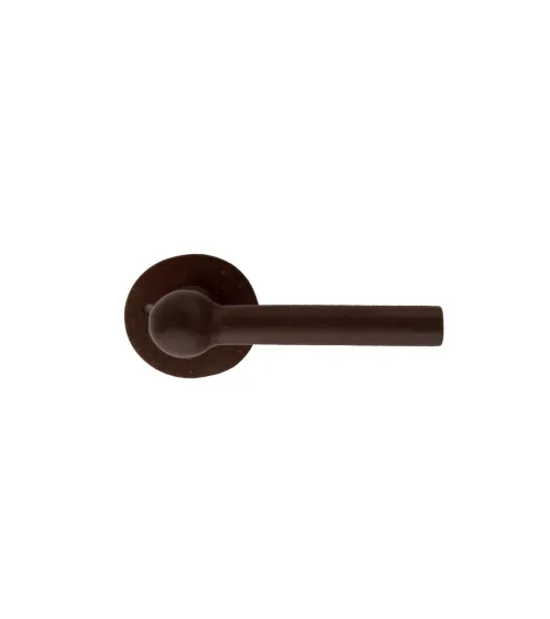 Rust iron door handle BECDF - designer handle