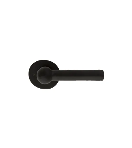 Rust iron door handle BECDF - designer handle