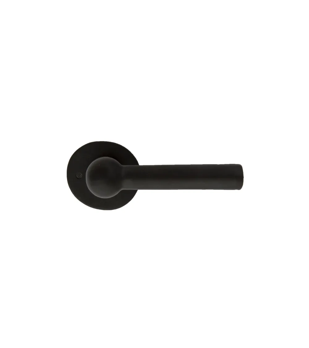 Rust iron door handle BECDF - designer handle