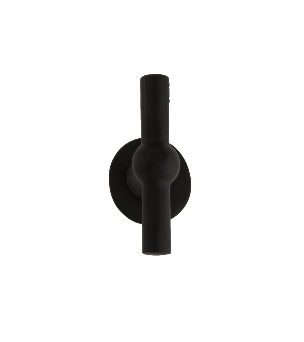 Rust vertical iron door handle BECDF - designer handle