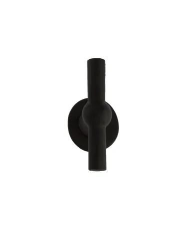 Chrome vertical iron door handle BECDF - designer handle