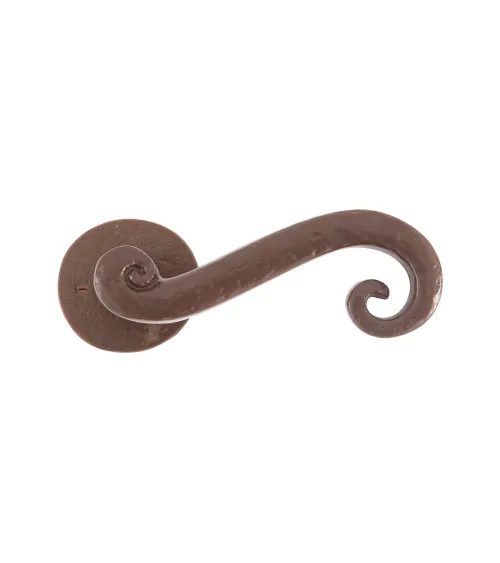 Rusty iron door handle 271 - designer handle
