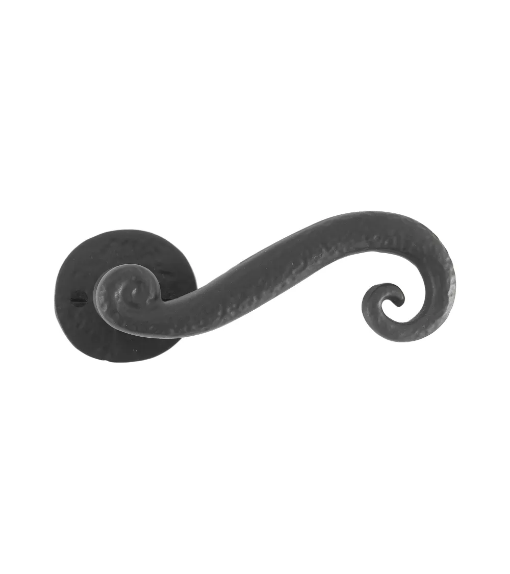 Rusty iron door handle 271 - designer handle