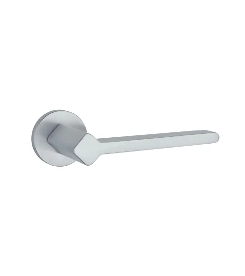 NINFEA satin chrome door handle designer handle
