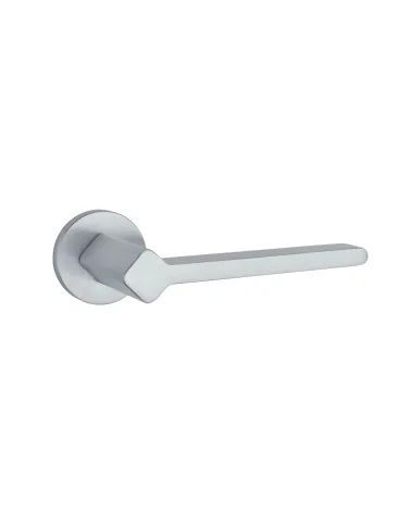 NINFEA satin chrome door handle designer handle