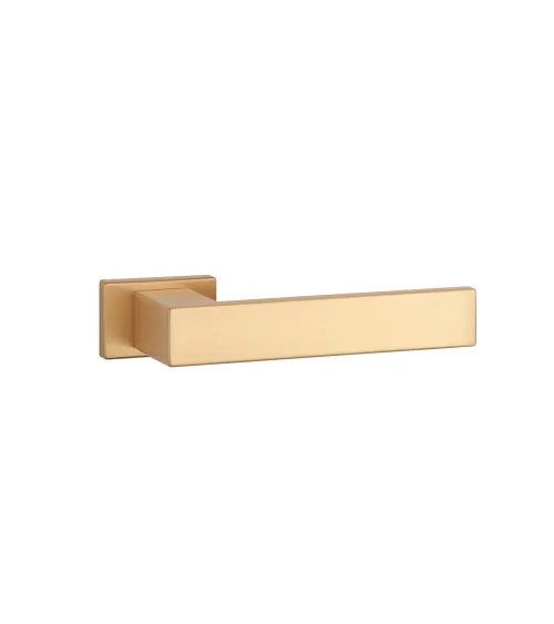 Matt gold door handle PINA design handle