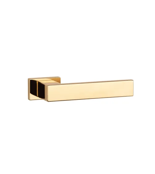 PINA polished gold door handle designer handle