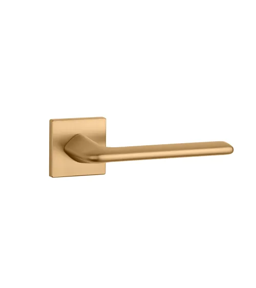 LILA matt gold door handle design handle
