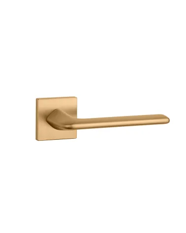 LILA matt gold door handle design handle