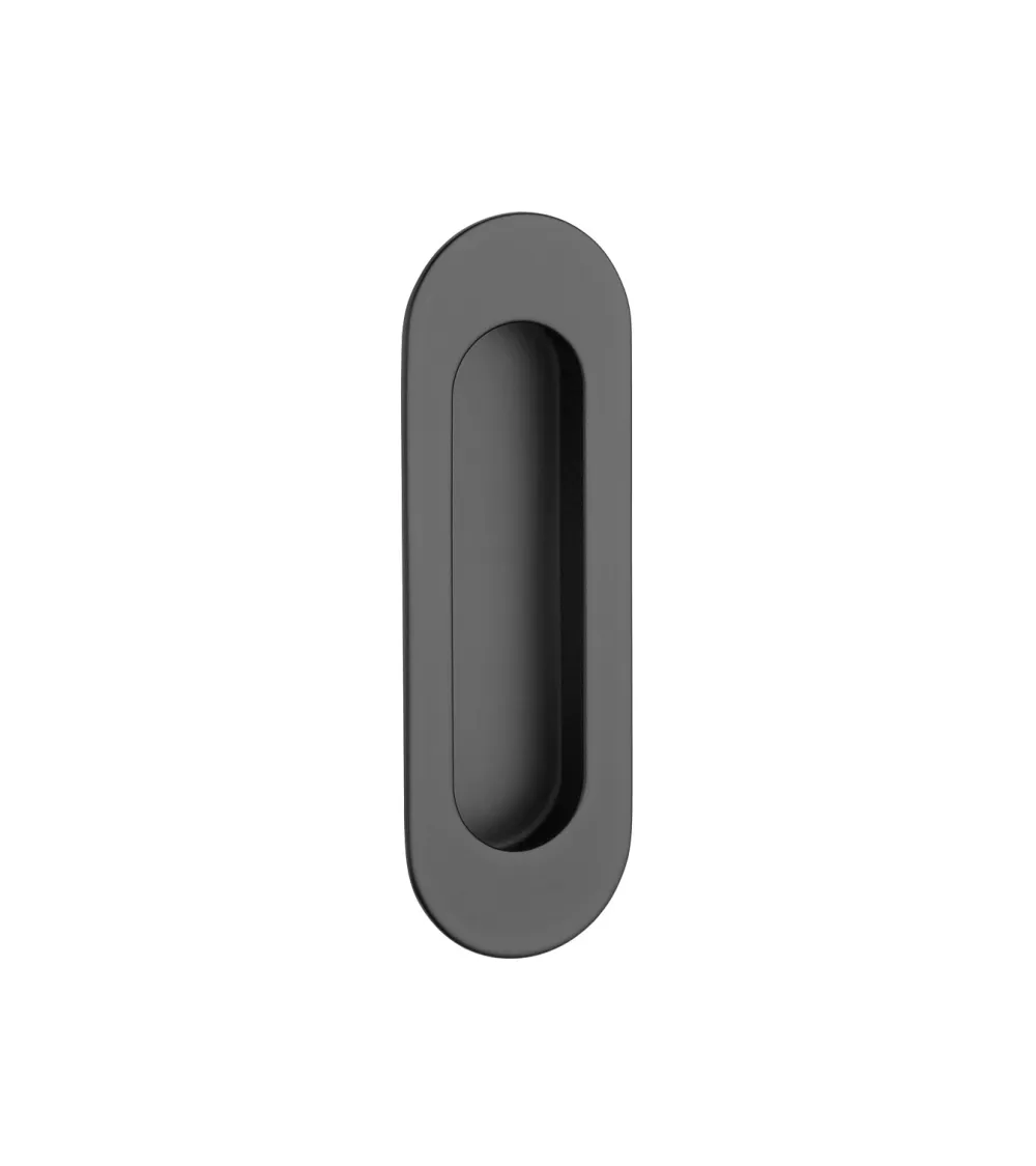 Black sliding door handle STERK 1717 designer handle